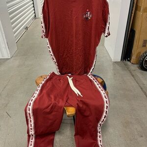 Bally Tracksuit with Logo and White Accents